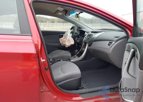 2013 Hyundai Elantra Gls z USA, uszkodzony, nr VIN 5NPDH4AE6DH402853